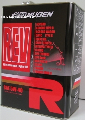 MUGEN REV-R 5W40 (Synt. SPORT) 4L