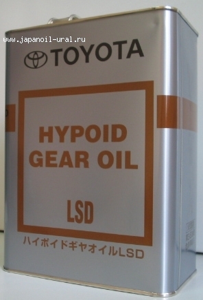 TOYOTA HYPOID GEAR OIL LSD GL-5 85W-90 4L