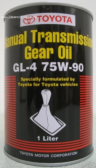 TOYOTA MT GEAR OIL 75W90 GL-4 1L