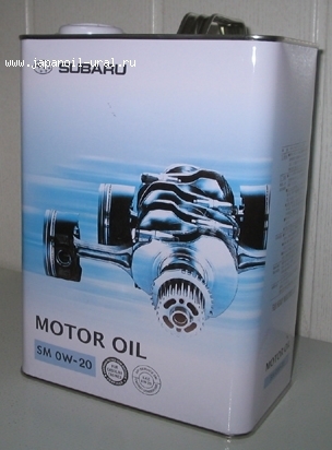 Subaru Motor Oil 0W20 SM 4L