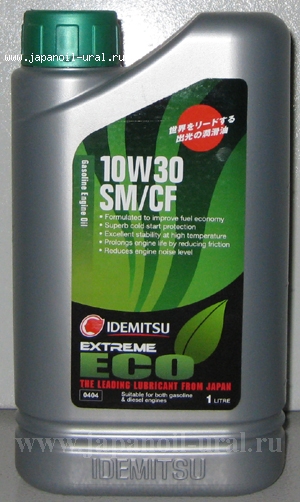 IDEMITSU EXTREME ECO Engine Oil SM/CF 10W30 1L