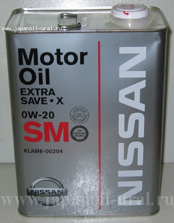 Nissan STRONG SAVE X SM 0W20 4L