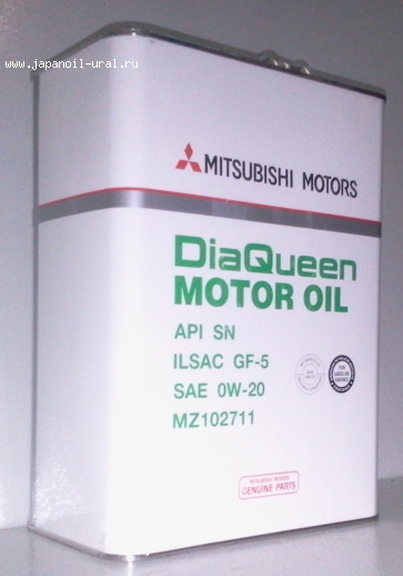 Mitsubishi DiaQueen SAE 0W20 API SN/GF-5 4L