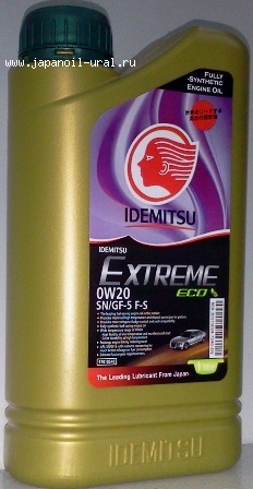 IDEMITSU EXTREME ECO SN/GF-5 0W20 F-S 1L