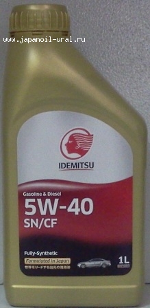 IDEMITSU SN/CF 5W40 F-S 1L