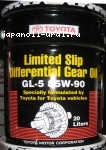 Limited Slip Differential Gear Oil GL-5 85W-90 20L